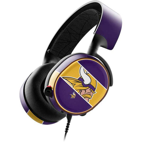 NFL Minnesota Vikings Zone Block SteelSeries Arctis 5 Skin