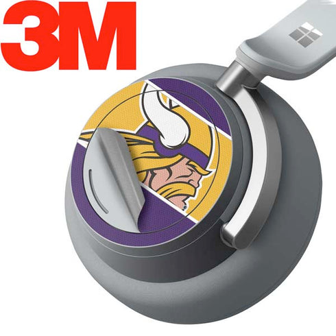 NFL Minnesota Vikings Zone Block Surface Headphones Skin