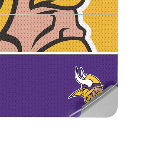 NFL Minnesota Vikings Zone Block Surface Laptop Studio Skin