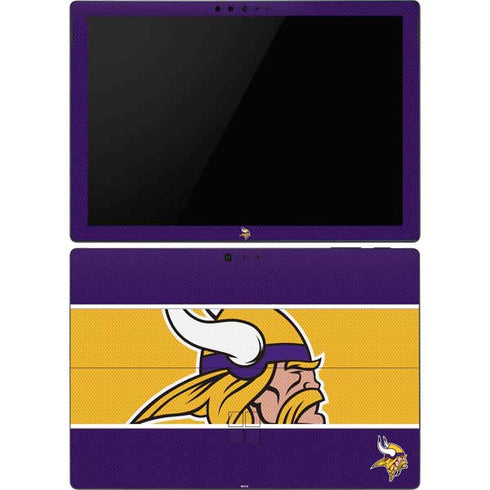 NFL Minnesota Vikings Zone Block Surface Pro 6 Skin
