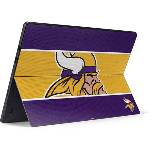 NFL Minnesota Vikings Zone Block Surface Pro 6 Skin