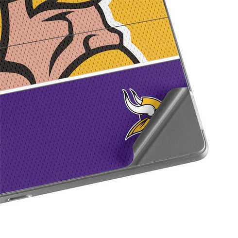 NFL Minnesota Vikings Zone Block Surface Pro 9 Skin