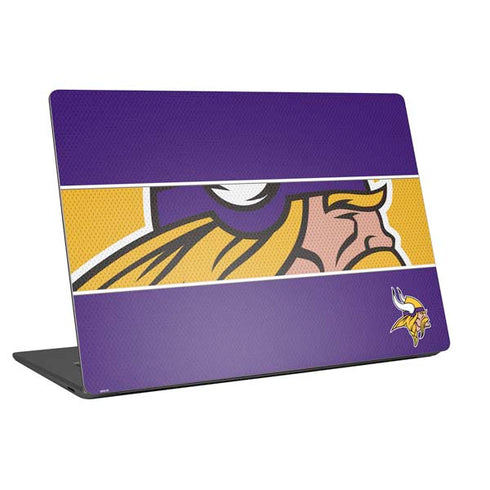 NFL Minnesota Vikings Zone Block Universal Laptop 14in (11.4 x 8.2in) Skin