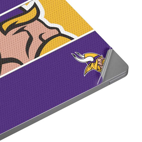 NFL Minnesota Vikings Zone Block Universal Laptop 16in (13 x 9.4in) Skin