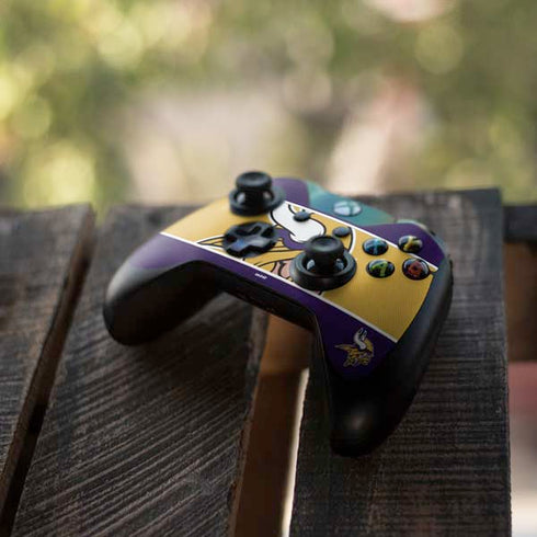 NFL Minnesota Vikings Zone Block Xbox One Controller Skin