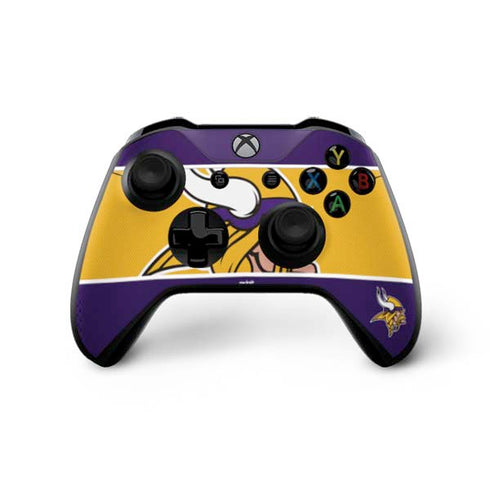 NFL Minnesota Vikings Zone Block Xbox One X Controller Skin