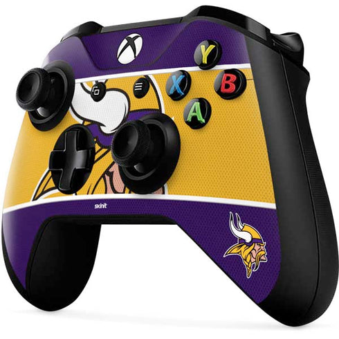 NFL Minnesota Vikings Zone Block Xbox One X Controller Skin