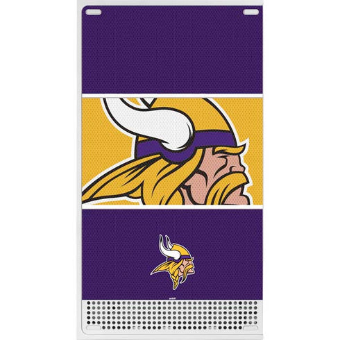 NFL Minnesota Vikings Zone Block Xbox Series S Skins