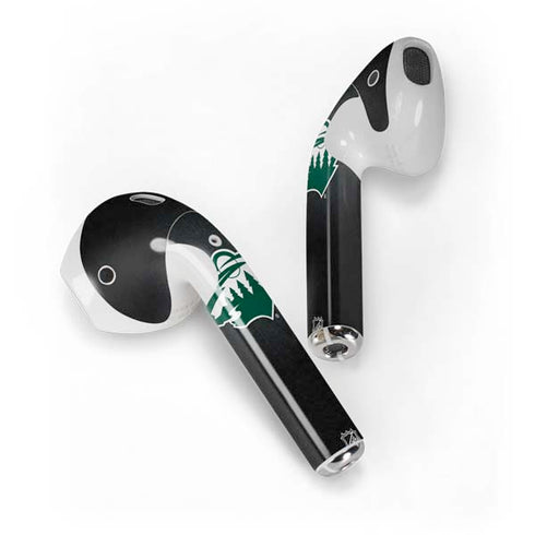 NHL Minnesota Wild Black Background Apple AirPods Skin