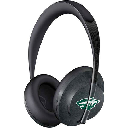 NHL Minnesota Wild Black Background Bose Noise Cancelling Headphones 700 Skin