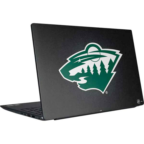 NHL Minnesota Wild Black Background Dell Vostro Skin