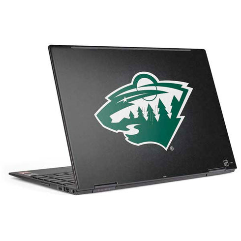 NHL Minnesota Wild Black Background HP Envy Skin