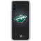 NHL Minnesota Wild Black Background Galaxy A10e Clear Case