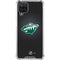 NHL Minnesota Wild Black Background Galaxy A12 Clear Case
