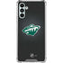 NHL Minnesota Wild Black Background Galaxy A13 5G Clear Case