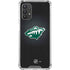 NHL Minnesota Wild Black Background Galaxy A32 5G Clear Case