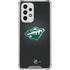 NHL Minnesota Wild Black Background Galaxy A33 5G Clear Case