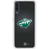 NHL Minnesota Wild Black Background Galaxy A50 Clear Case