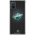 NHL Minnesota Wild Black Background Galaxy A51 5G Clear Case