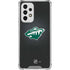 NHL Minnesota Wild Black Background Galaxy A53 5G Clear Case