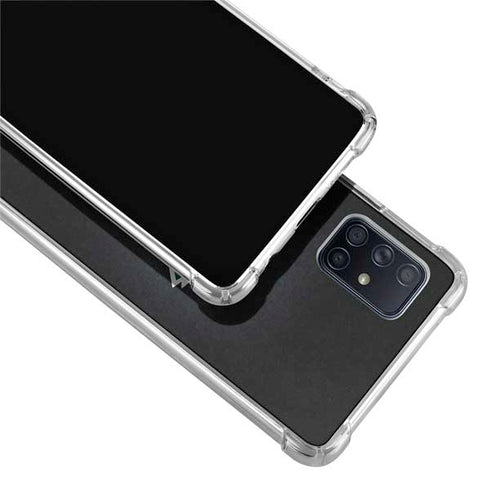 NHL Minnesota Wild Black Background Galaxy A71 5G Clear Case