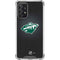 NHL Minnesota Wild Black Background Galaxy A72 5G Clear Case