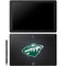 NHL Minnesota Wild Black Background Galaxy Book 12in Skin