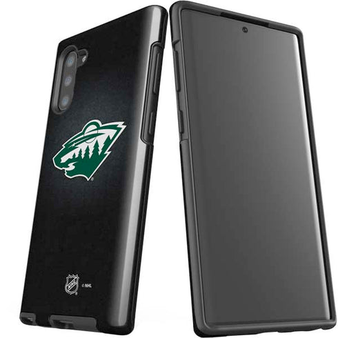 NHL Minnesota Wild Black Background Galaxy Note 10 Pro Case