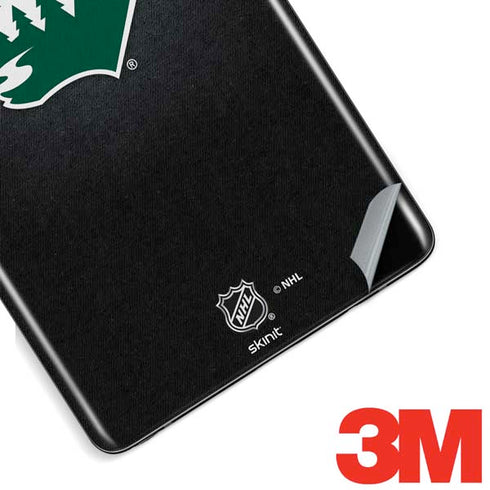 NHL Minnesota Wild Black Background Galaxy Note 8 Skin