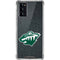NHL Minnesota Wild Black Background Galaxy Note20 5G Clear Case