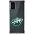NHL Minnesota Wild Black Background Galaxy Note20 5G Clear Case