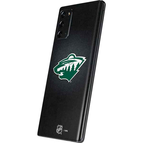 NHL Minnesota Wild Black Background Galaxy Note20 5G Skin