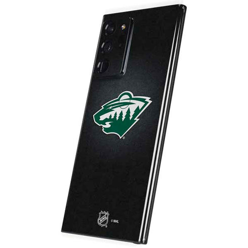 NHL Minnesota Wild Black Background Galaxy Note20 Ultra 5G Skin