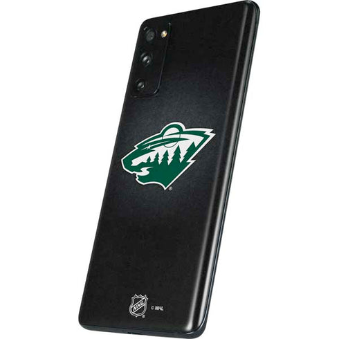 NHL Minnesota Wild Black Background Galaxy S20 Fan Edition Skin