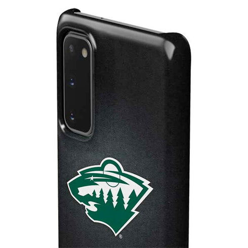 NHL Minnesota Wild Black Background Galaxy S20 Lite Case
