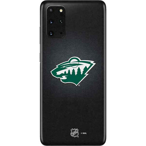 NHL Minnesota Wild Black Background Galaxy S20 Plus Skin
