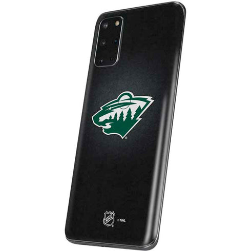 NHL Minnesota Wild Black Background Galaxy S20 Plus Skin