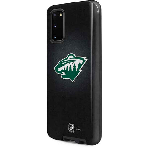 NHL Minnesota Wild Black Background Galaxy S20 Pro Case