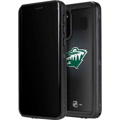 NHL Minnesota Wild Black Background Galaxy S20 Waterproof Case
