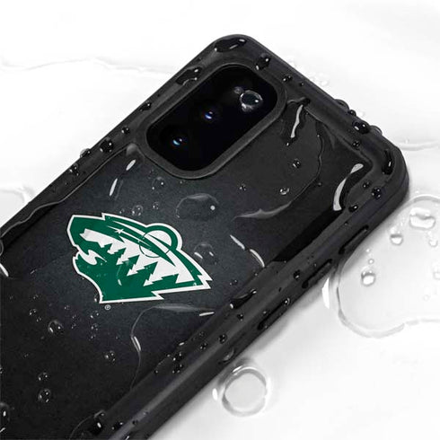NHL Minnesota Wild Black Background Galaxy S20 Waterproof Case