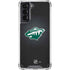 NHL Minnesota Wild Black Background Galaxy S21 5G Clear Case