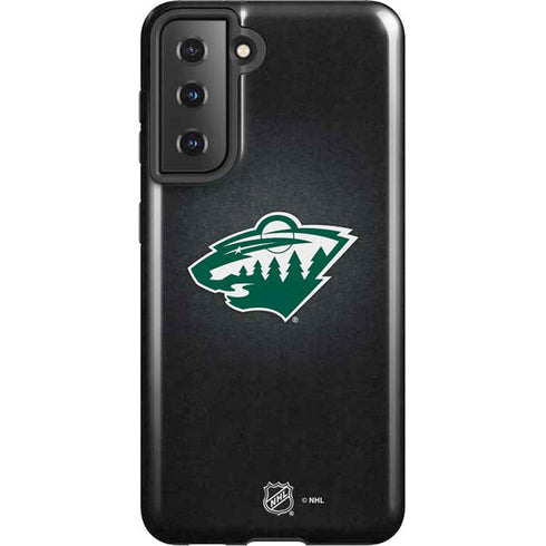 NHL Minnesota Wild Black Background Galaxy S21 5G Pro Case
