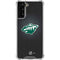 NHL Minnesota Wild Black Background Galaxy S21 FE Clear Case