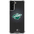 NHL Minnesota Wild Black Background Galaxy S21 Plus 5G Clear Case