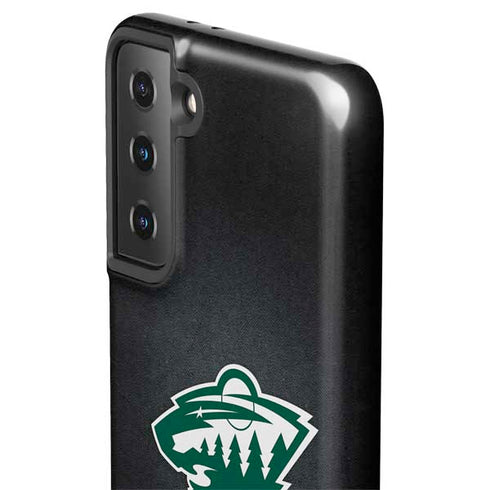 NHL Minnesota Wild Black Background Galaxy S21 Plus 5G Pro Case