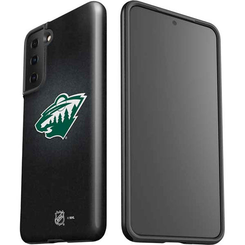 NHL Minnesota Wild Black Background Galaxy S21 Plus 5G Pro Case