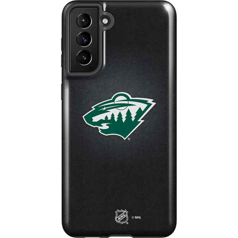 NHL Minnesota Wild Black Background Galaxy S21 Plus 5G Pro Case