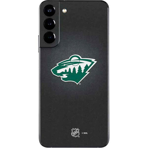NHL Minnesota Wild Black Background Galaxy S22 Plus Skin