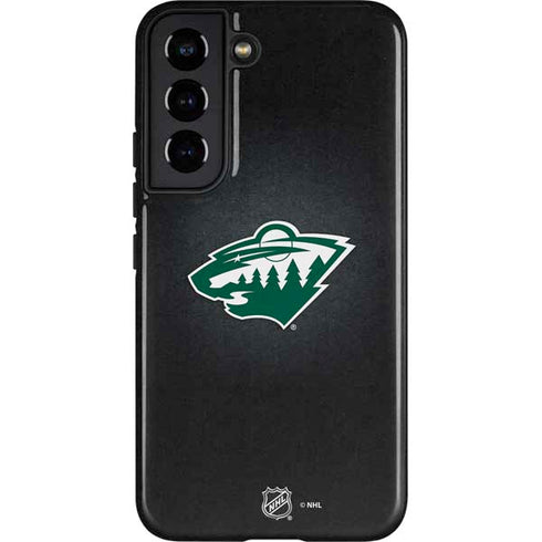 NHL Minnesota Wild Black Background Galaxy S22 Pro Case