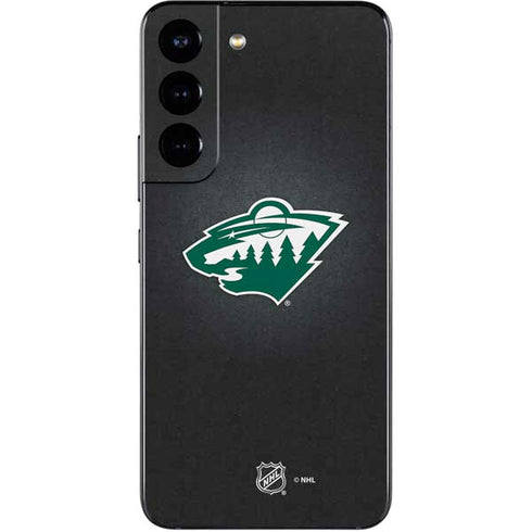 NHL Minnesota Wild Black Background Galaxy S22 Skin